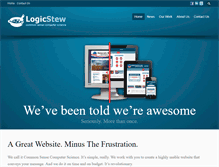 Tablet Screenshot of logicstew.com